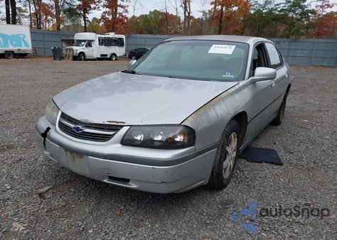 2000 Chevrolet Impala из США, поврежденный, VIN 2G1WF52E4Y9351048